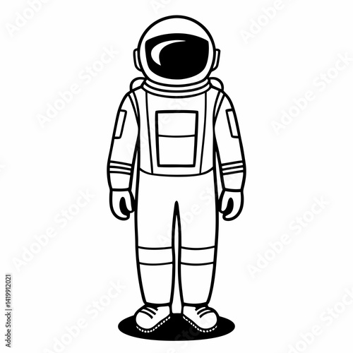 Astronaut vector illustration