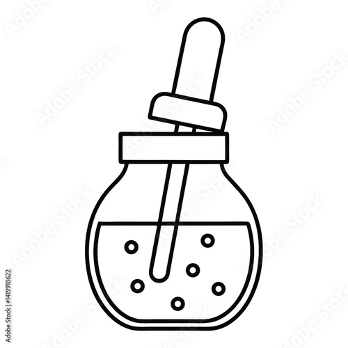 vector illustration of a bottle of water