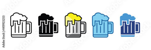 Beer Mug  Icon Element For Design