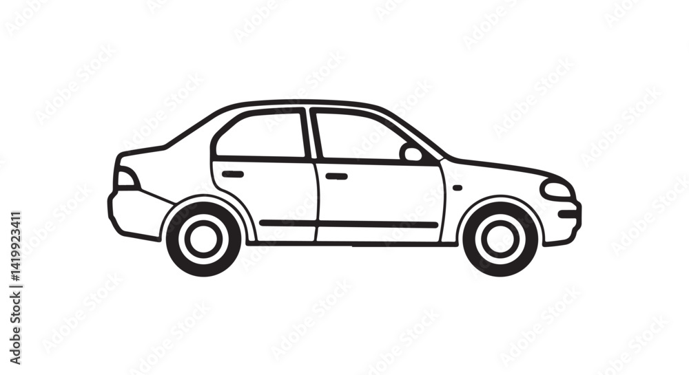Car icon set in linear style. Transport symbol. Vector illustration. Car icon
Car icon set in linear style. Transport symbol. Vector illustration. Car icon