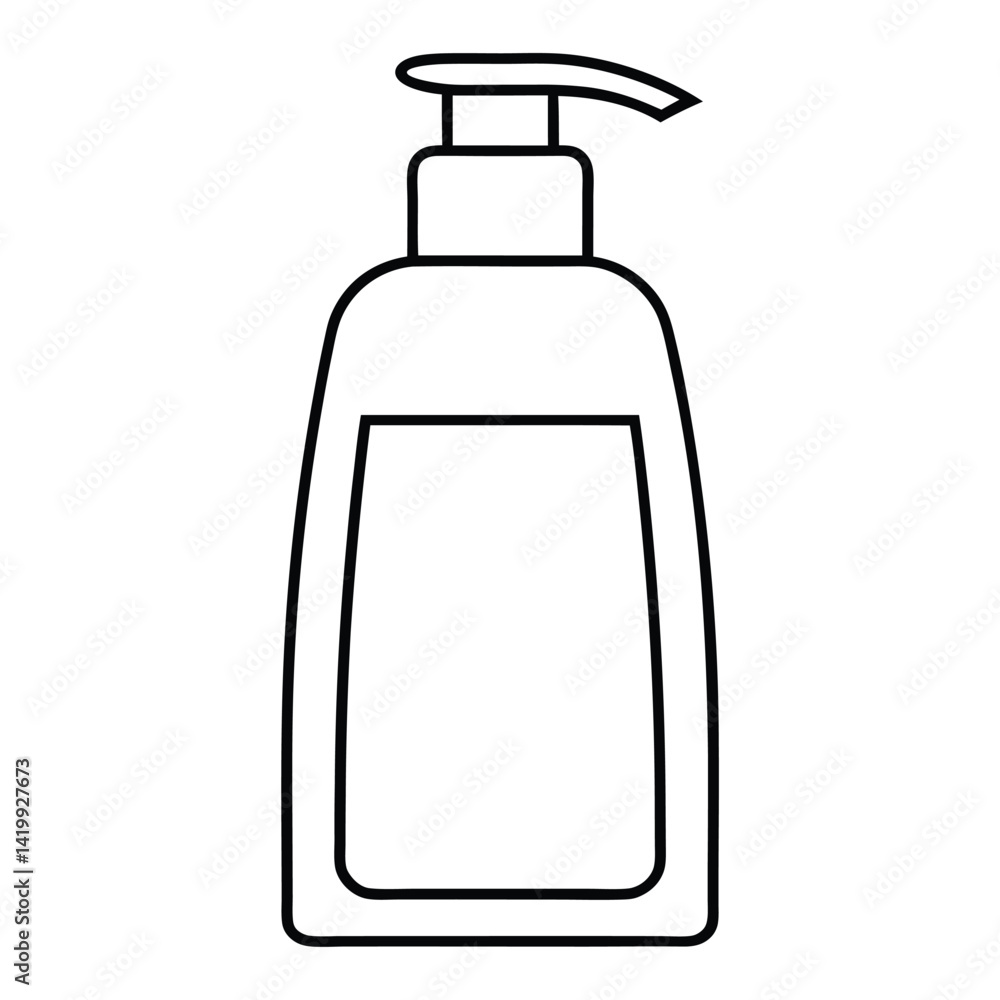 set of cosmetic bottles set of cosmetic bottles