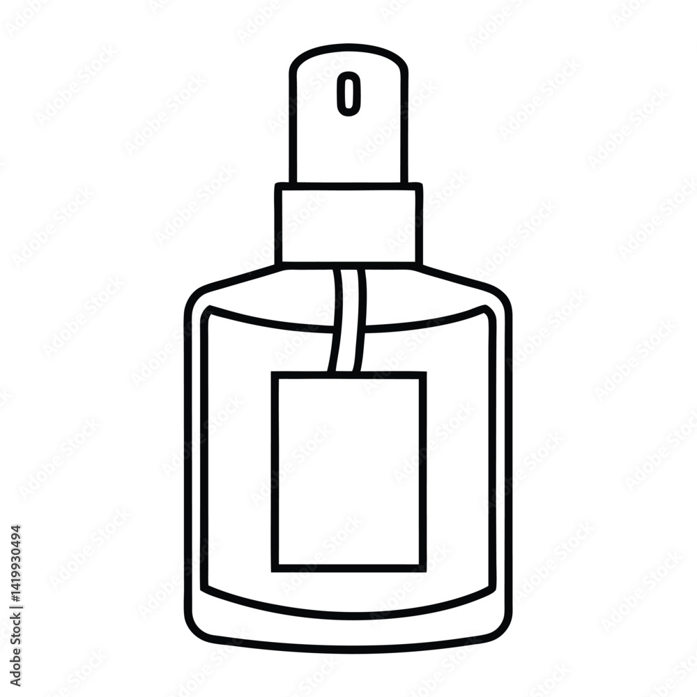 perfume bottle isolated on white perfume bottle isolated on white