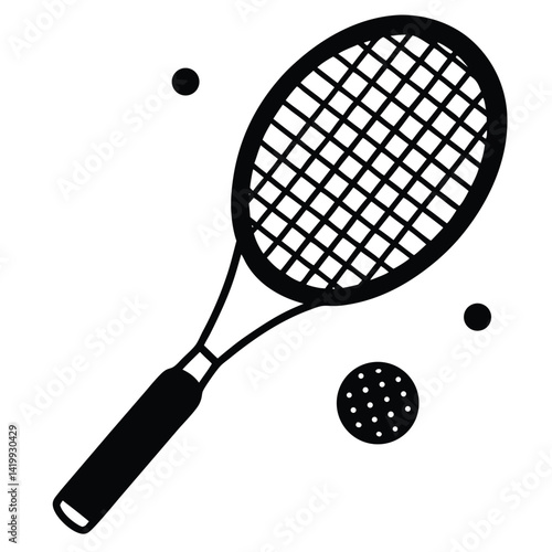 Tennis Match Action Forehand Shot