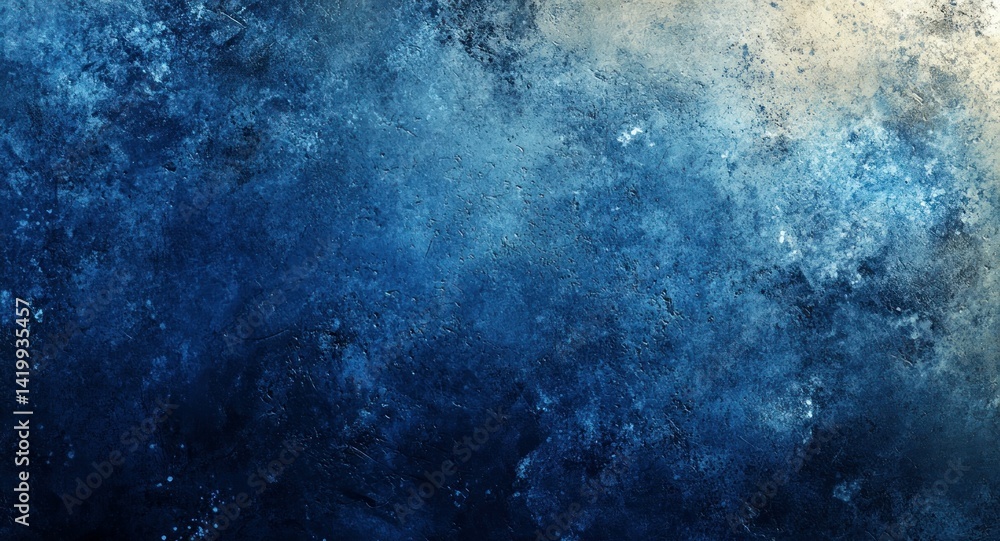 Abstract image depicting a gradient of deep blue and white hues Abstract image depicting a gradient of deep blue and white hues