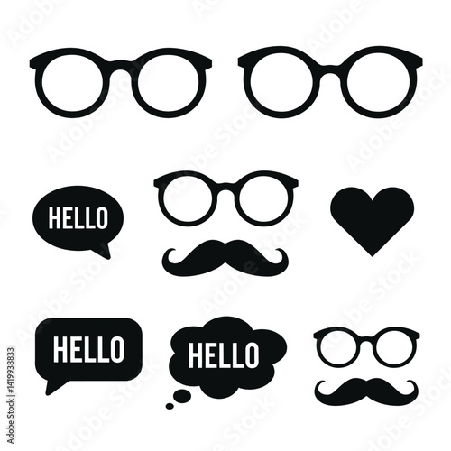 Icon Art in Vectors. Universal Vector Pack. Multi-Purpose Vector Icons. Vector Icons for Creators.