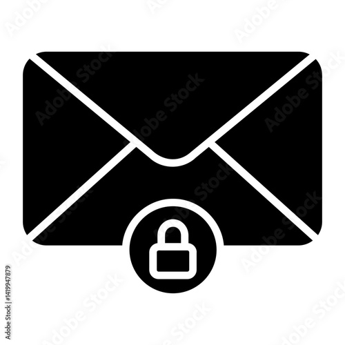Private Message Glyph