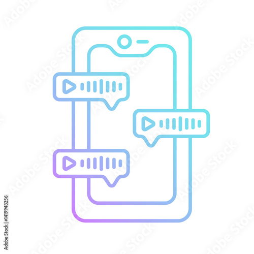 Voice Message Gradient