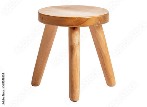 Modern wooden stool
