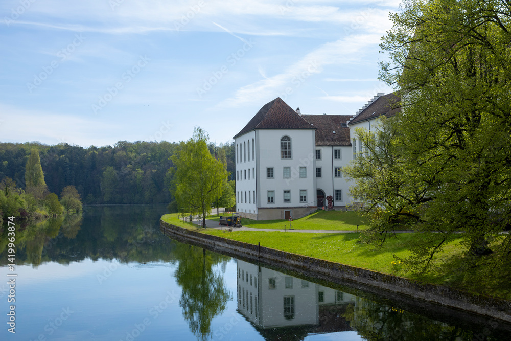 Rhine River - April 2025 - Rheinau, Switzerland Rhine River - April 2025 - Rheinau, Switzerland