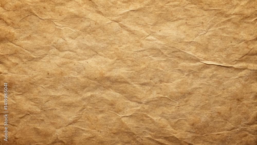 Natural brown Kraft paper with a textured rough surface and earthy tone ecru color , ecru, rustic Natural brown Kraft paper with a textured rough surface and earthy tone ecru color , ecru, rustic