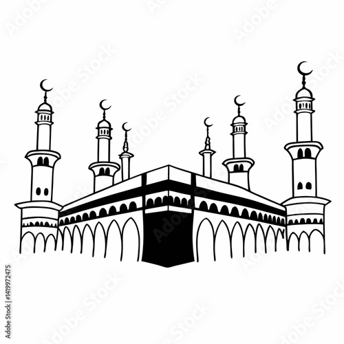 taj mahal vector
