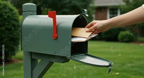 Mailbox with Letters (Photo)