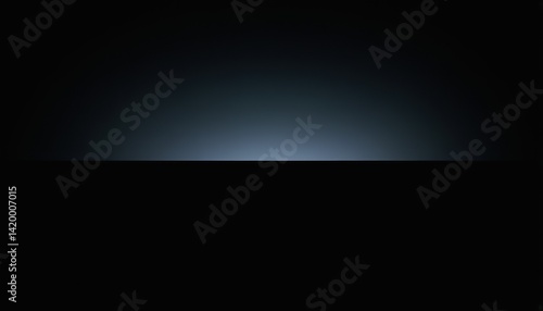 Empty gradient black backdrop wallpaper studio floor template of abstract 
