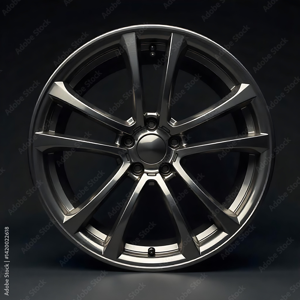 Obraz premium A beautiful Car Wheel .