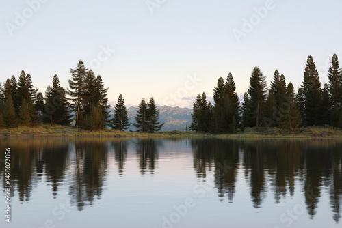 Lake in the mountains
