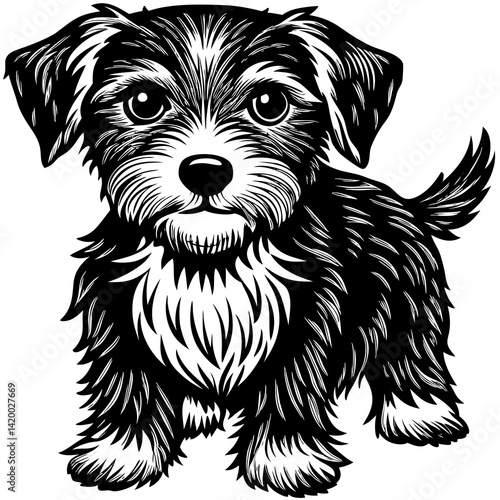 dog silhouette