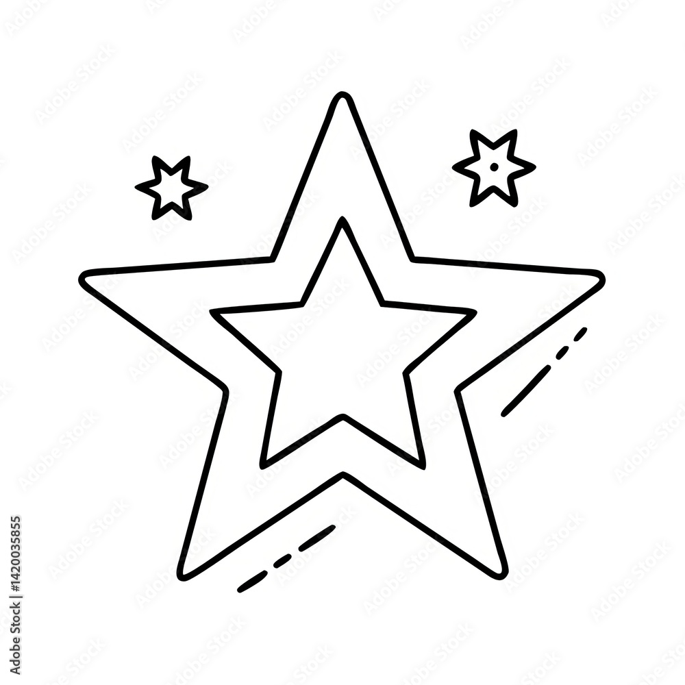 Star Outline Icon Star Outline Icon