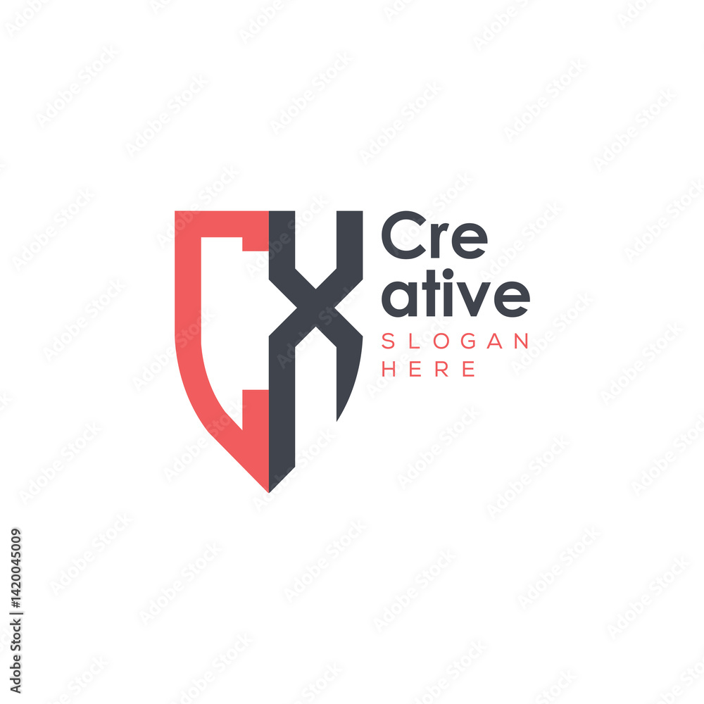 Obraz premium initial monogram letter logo with creative design.
