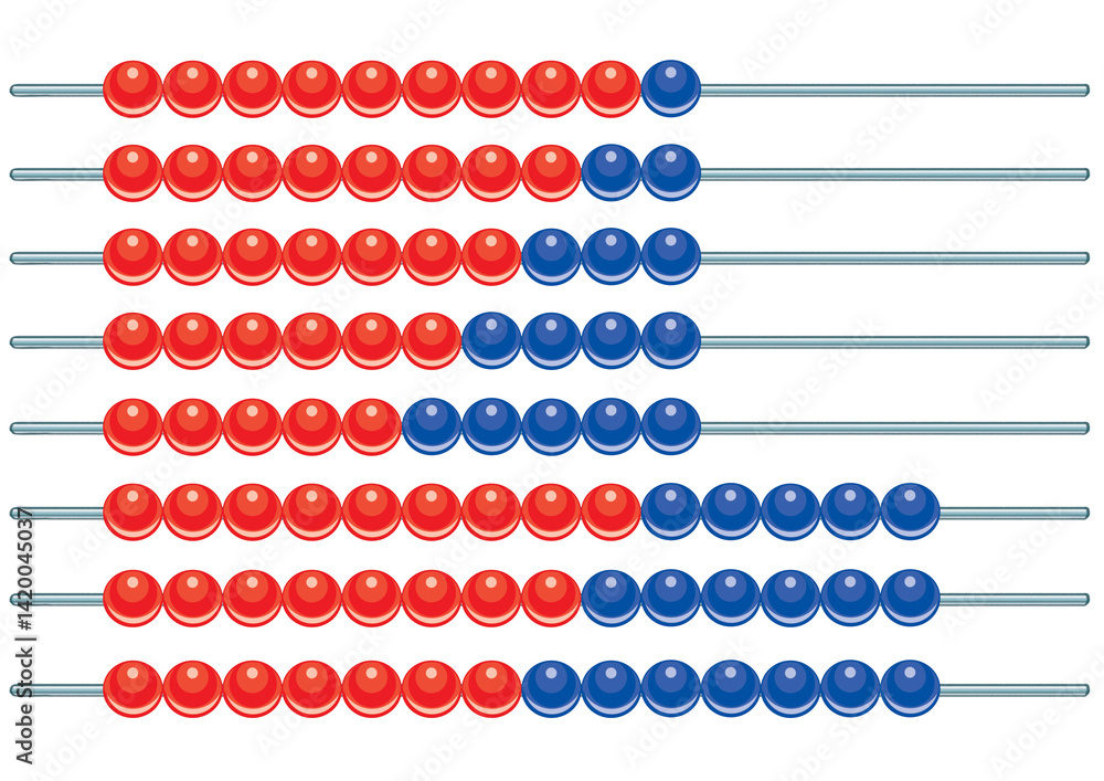 abacus icon set abacus icon set