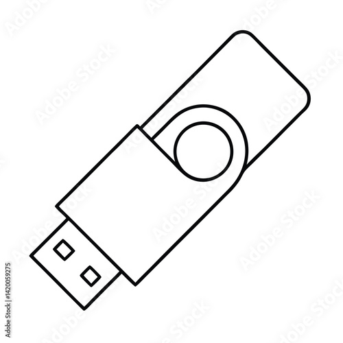 usb flash drive icon