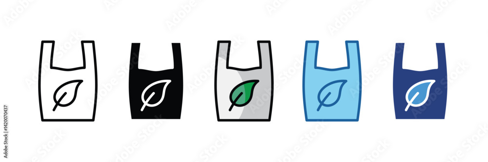 Eco Bag Icon Element For Design Eco Bag Icon Element For Design