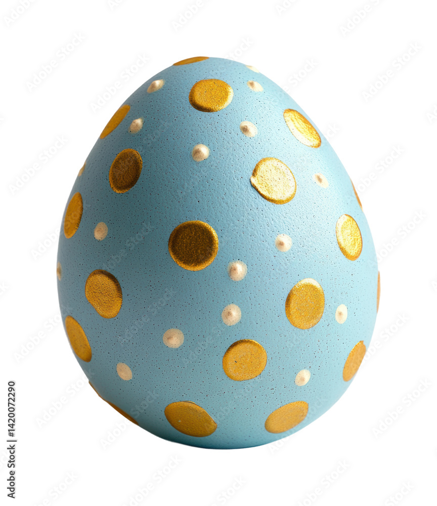 Easter egg display creative isolated on transparent background Easter egg display creative isolated on transparent background