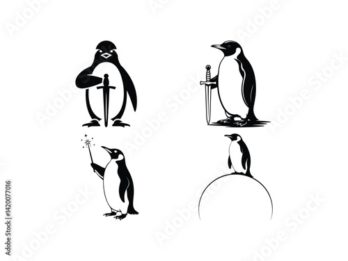 Penguin Pirate Samurai Hero Monster