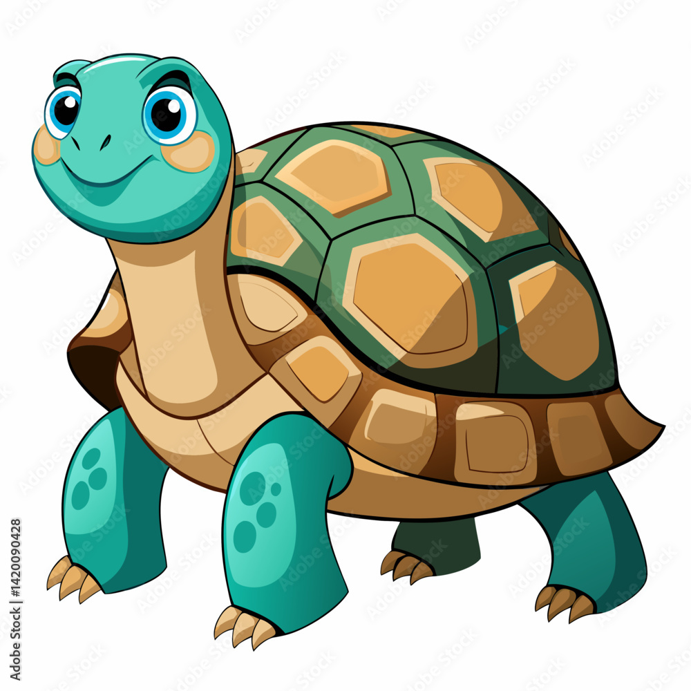 Fototapeta premium tortoise isolated vector