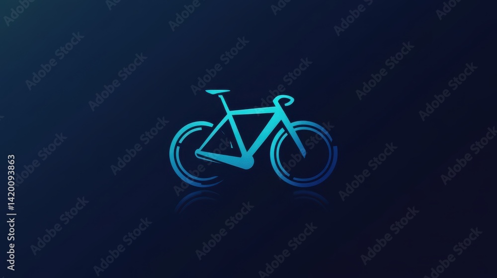 bicycle icon vector logo template. bicycle icon vector logo template.