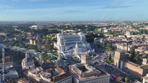 Wallpaper Mural Venice Square At Rome In Lazio Italy. Cultural Heritage. Beautiful Medieval Palace. Venice Square At Rome In Lazio Italy. Cityscape Landscape. Altar Of The Fatherland Monument. Rome Skyline. Torontodigital.ca