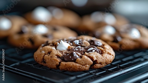 Wallpaper Mural Close-up of S'mores cookies on cooling rack Torontodigital.ca