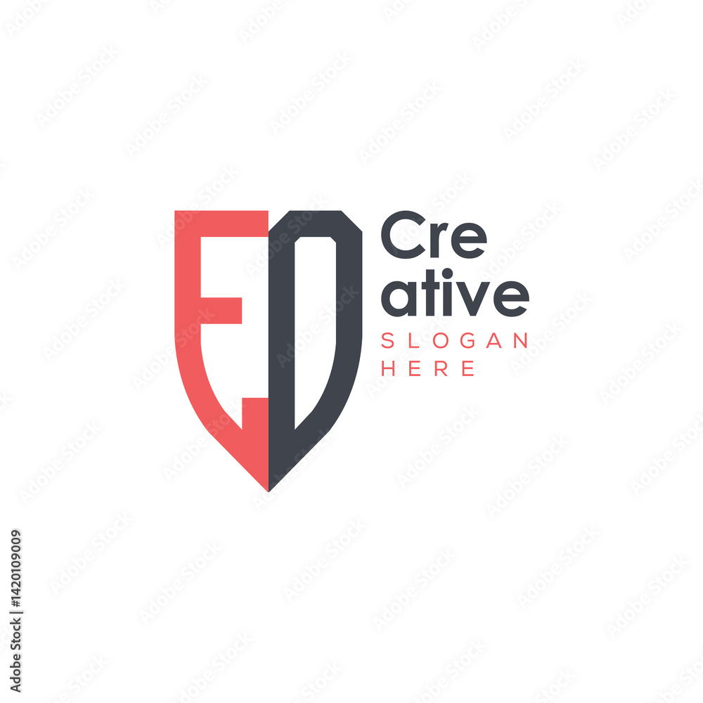 initial monogram letter logo with creative design. initial monogram letter logo with creative design.