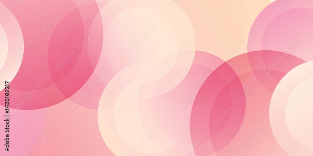 Vector background modern minimalist pink and yellow gradations circle effect simple abstract Vector background modern minimalist pink and yellow gradations circle effect simple abstract