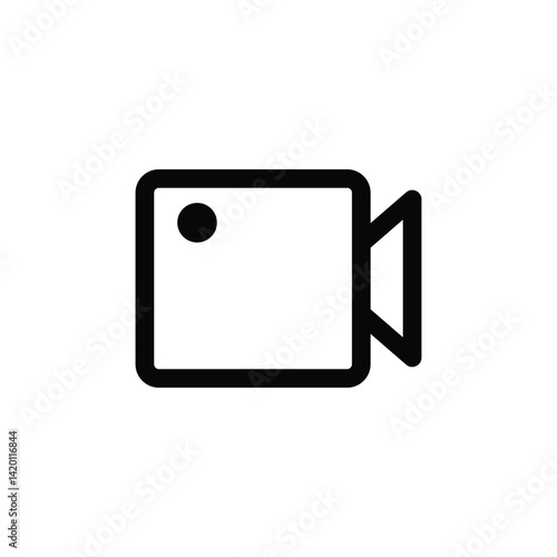 Camera icon. Photo and video camera symbol Vector