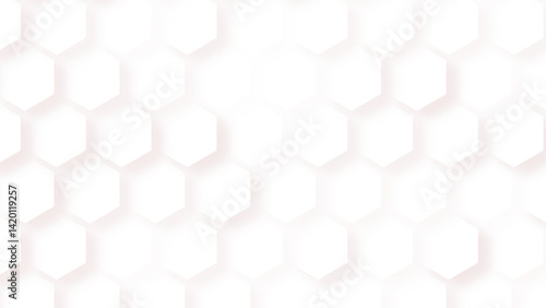 Mosaic background. Simple hexagon grid. Hexagonal cells. Seamless surface pattern design with regular hexagons. Grid motif. Digital paper for web designing. Vector.
