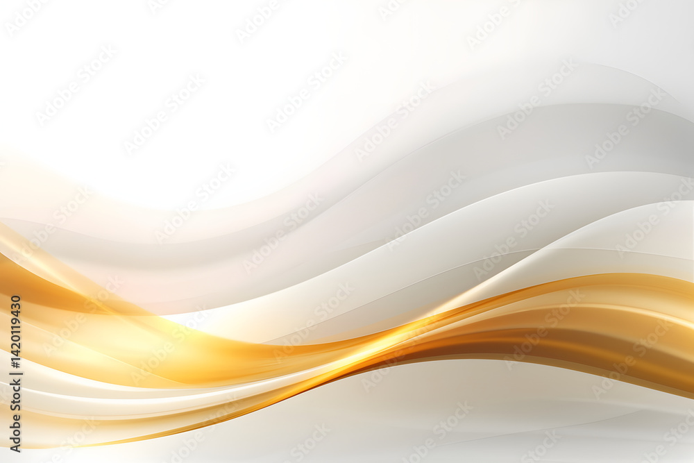 Elegant abstract background with wavy gold lines subtle sparkling stars. Luxury white, gold curves create smooth motion, flow. Chic design with refined glow for decoration, bright presentation
Elegant abstract background with wavy gold lines subtle sparkling stars. Luxury white, gold curves create smooth motion, flow. Chic design with refined glow for decoration, bright presentation