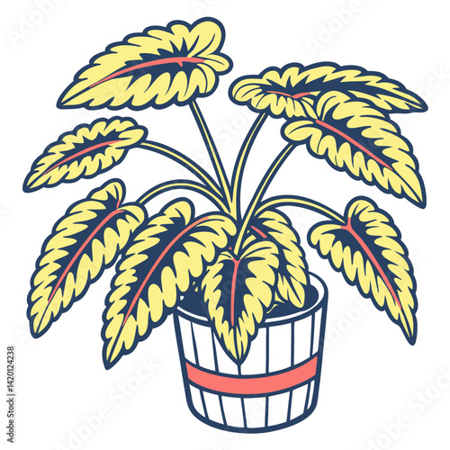  Artistic Frizzle Sizzle Houseplant Vector Design