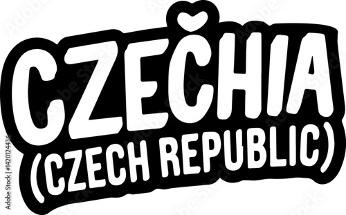 Czech Republic National Identity Logo
