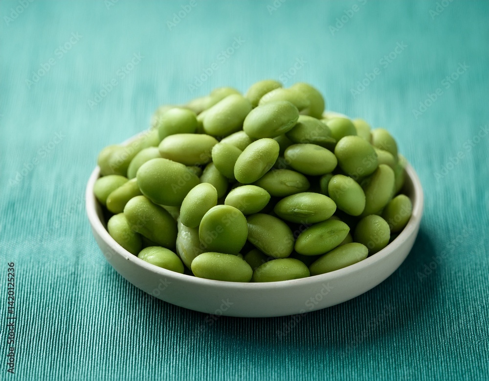 edamame soyabeans AI generated edamame soyabeans AI generated