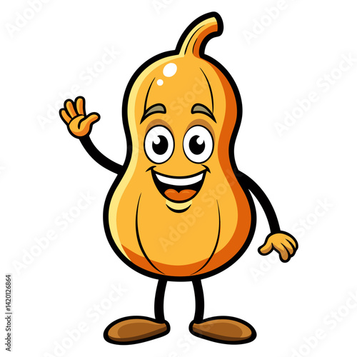  Diseased Butternut Squash Vegetable Video Illustration