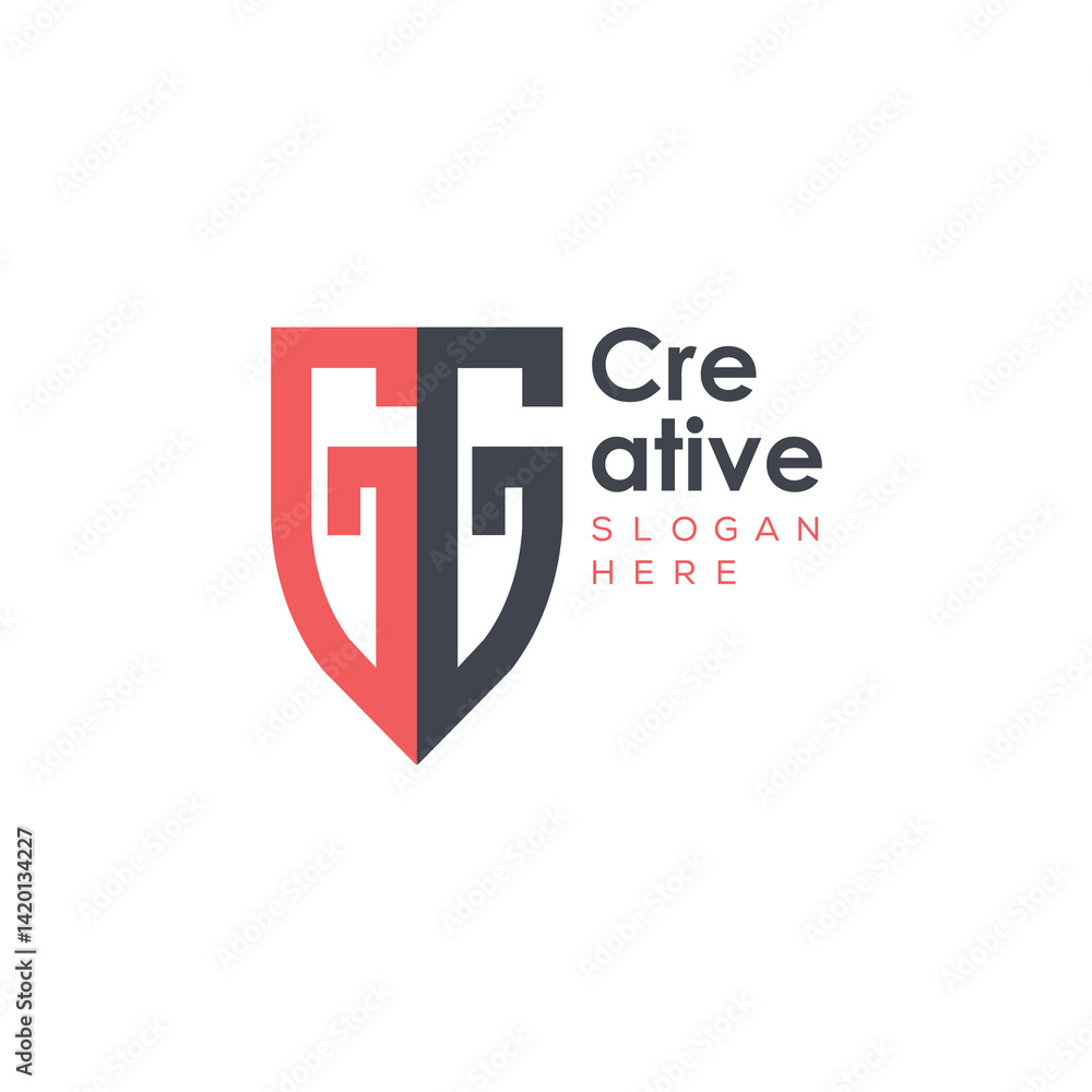 initial monogram letter logo with creative design. initial monogram letter logo with creative design.