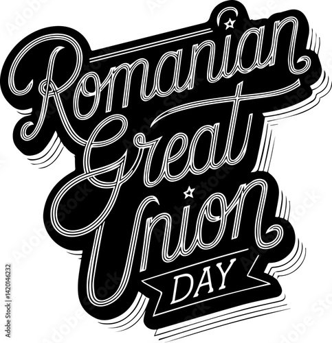 Romanian Great Union Day Poster