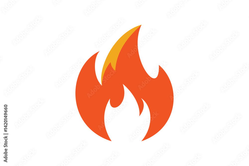 Fire Flame Logo Design Template Fire Flame Logo Design Template