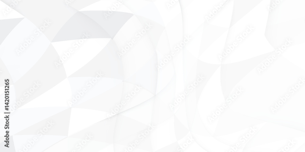 White triangle geometric pattern background, Geometric background made of triangles, Abstract geometric background. Vector 3d illustration White triangle geometric pattern background, Geometric background made of triangles, Abstract geometric background. Vector 3d illustration