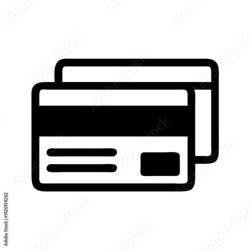 Obraz na plátně Credit card debit card payment method finance banking money shopping purchase tr