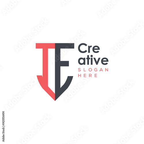 Free Download initial monogram letter logo with creative design. - GFXLoad