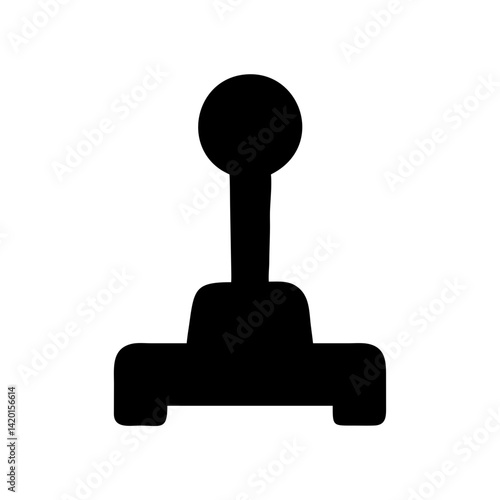 Find manual transmission shift knob vector illustration car gear stick design icon image graphic