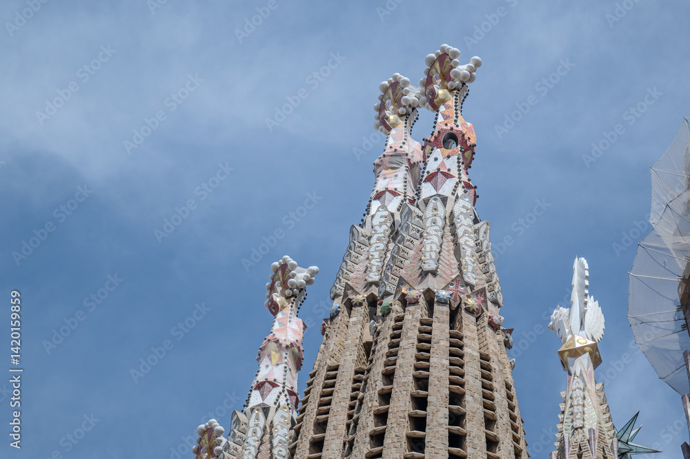 Fototapeta premium Sagrada Familia in Barcelona Spain