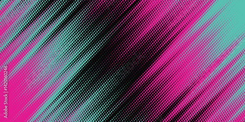Car sticker wrap banner abstract sporty lines pink blue greenish grunge color combination brush storm thunder modern pattern racing motorsport.