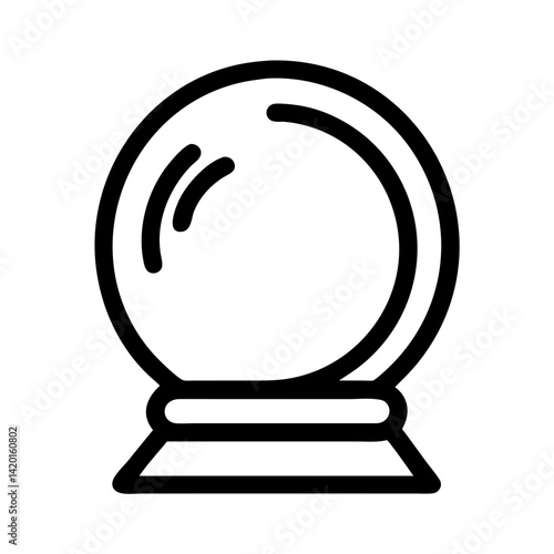 Crystal ball divination magic fortune teller future prediction mystical sphere occult seeing glass oracle